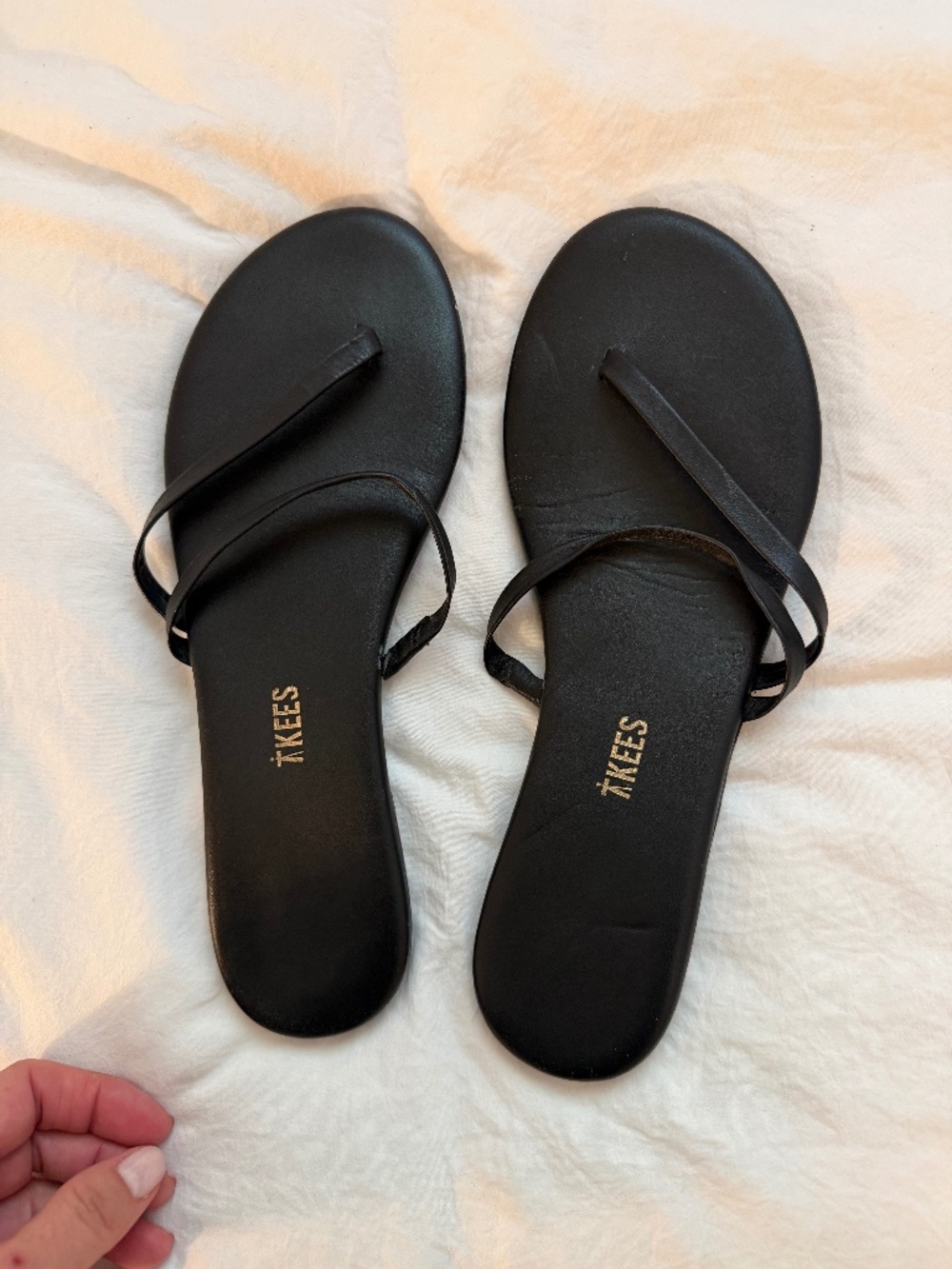 Barely worn Tkees sandals